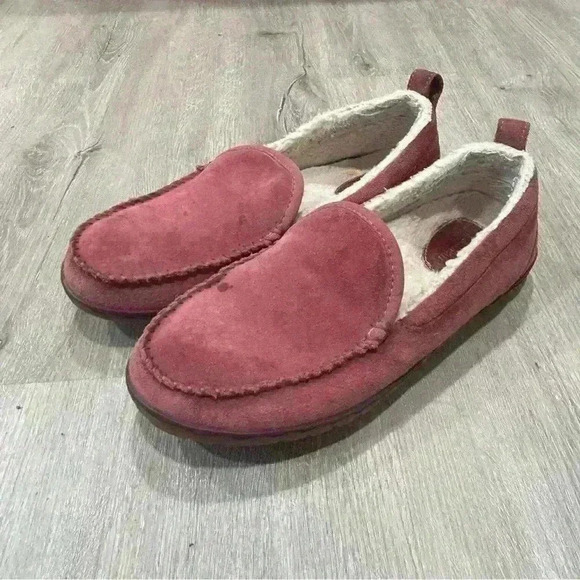 L.L. Bean Women’s Mountain Cranberry Red Purple Slippers Size 10 - Picture 1 of 7